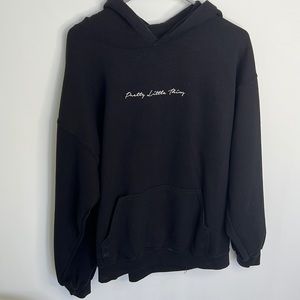 Black Oversized Hoodie